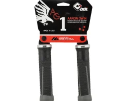 ODI AG-1 Aaron Gwin V2.1 Lock-On Grips (Black/Graphite) (135mm)