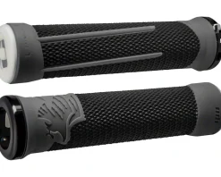 ODI AG2 Lock-On Grips (Black/Graphite/Black) (135mm)