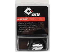 ODI Aluminum Bar Ends (Black) (Pair)