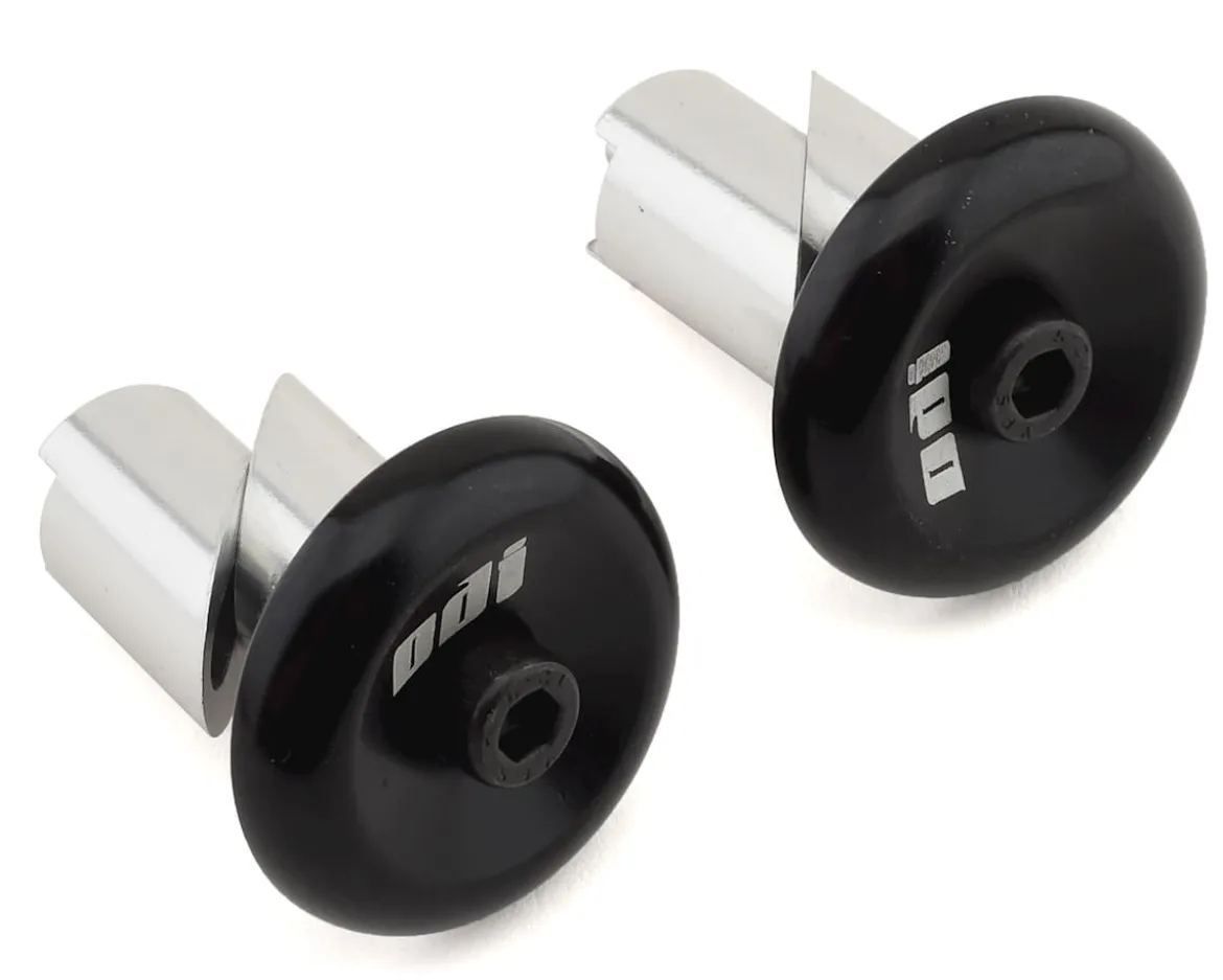 ODI Aluminum Bar Ends (Black) (Pair)