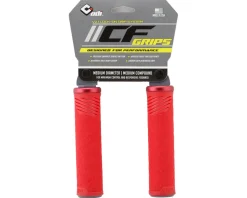 ODI CF Lock-On Grips (Red/White)