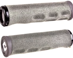ODI F-1 Dread Lock Grips (Graphite) (Lock On) (130mm) (Pair)