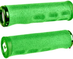 ODI F-1 Dread Lock Grips (Green) (Lock On) (130mm) (Pair)
