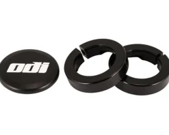 ODI Lock Jaw Clamps (Black) (w/ Snap Caps) (Set of 4)
