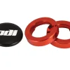 ODI Lock Jaw Clamps (Red) (w/ Snap Caps) (Set of 4)