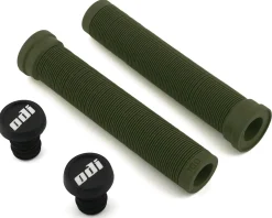 ODI Longneck SLX Grips (Army Green) (Pair)