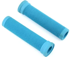 ODI Longneck Soft Compound Flangeless Grips (Aqua) (135mm)