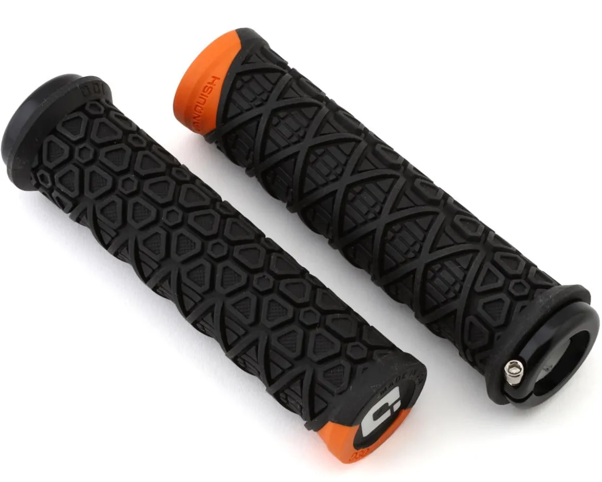 ODI Vanquish Lock-On Grips (Black/Black)