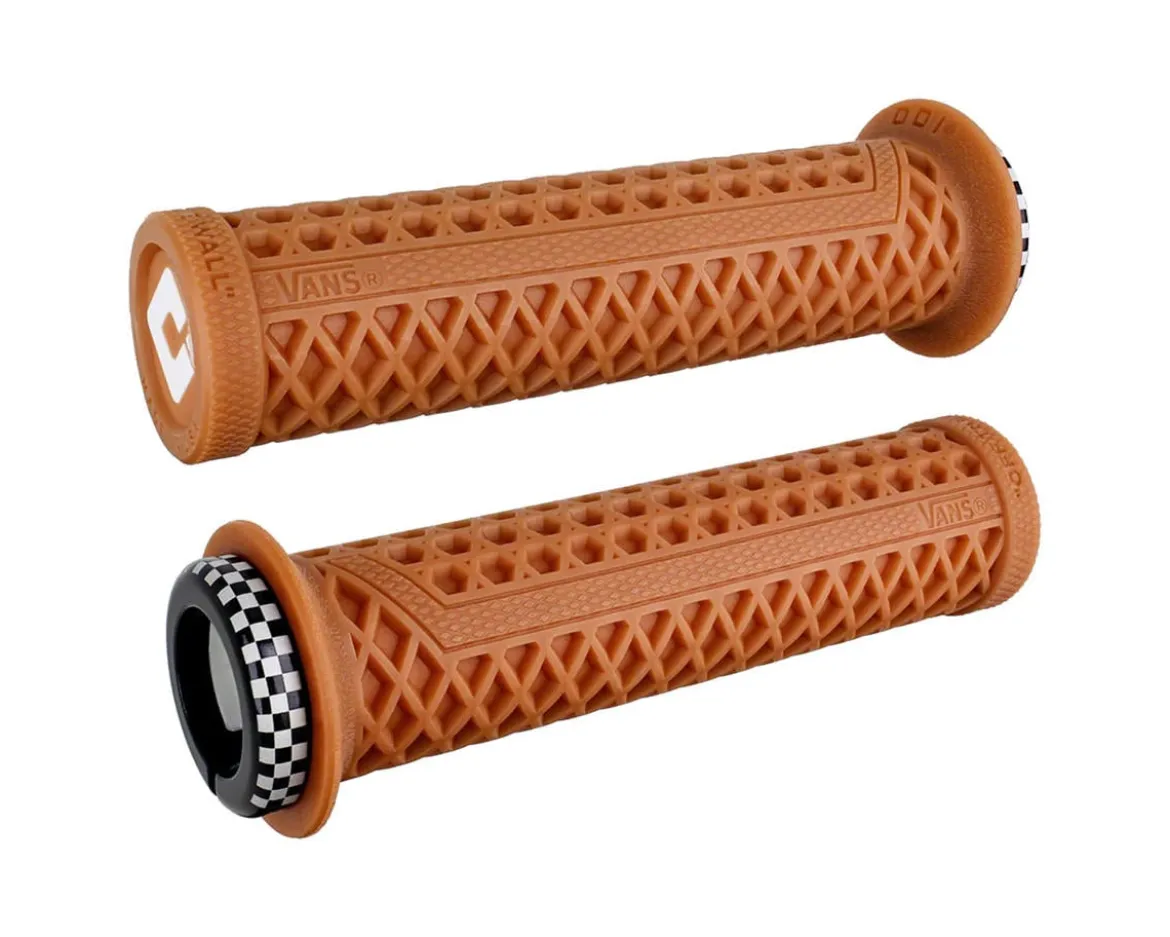 ODI x Vans Lock-On V2.1 Grips (Gum/White Checker)