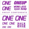 OneUp Components Decal Kit (Purple)