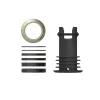 OneUp Components EDC Threaded Top Cap (Gold) (1 1/8") (Alloy) (Includes Headset Spacers)
