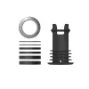 OneUp Components EDC Threaded Top Cap (Silver) (1 1/8") (Alloy) (Includes Headset Spacers)