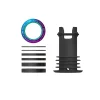 OneUp Components EDC Threaded Top Cap (Oil Slick) (1 1/8") (Alloy) (Includes Headset Spacers)