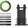 OneUp Components EDC Threaded Top Cap (Dark Green) (1 1/8") (Alloy) (Includes Headset Spacers)