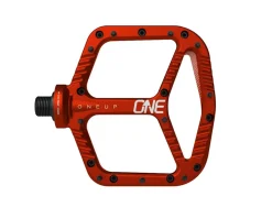 OneUp Components Aluminum Platform Pedals (Red) (9/16")