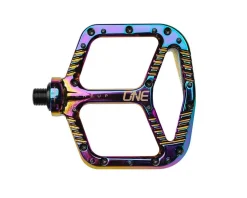OneUp Components Aluminum Platform Pedals (Oil Slick) (9/16")