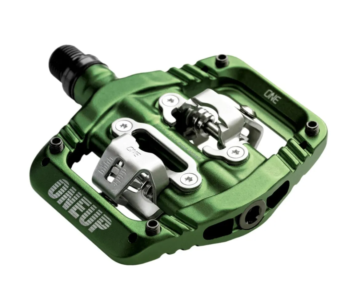OneUp Components Clip Pedals (Dark Green) (9/16")
