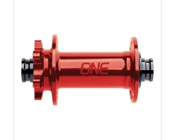 OneUp Components Disc Brake Hub (Red) (Front) (15 x 110mm (Boost)) (28H) (6-Bolt) (Freehub Not Included)