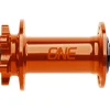 OneUp Components Disc Brake Hub (Orange) (Front) (15 x 110mm (Boost)) (28H) (6-Bolt) (Freehub Not Included)