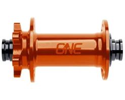 OneUp Components Disc Brake Hub (Orange) (Front) (15 x 110mm (Boost)) (28H) (6-Bolt) (Freehub Not Included)