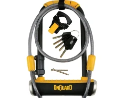Onguard 8005 Pitbull DT U-Lock with Cable