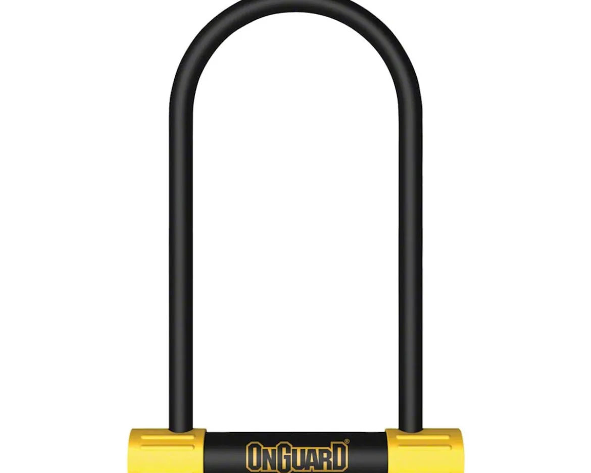 Onguard Bulldog Mini Lean & Mean U-Lock (Black/Yellow) (4.5 x 9")