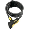 Onguard Doberman Cable Lock with Key (Grey/Black/Yellow) (6' x 10mm)