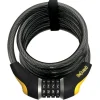 Onguard Doberman Combo Cable Lock (Grey/Black/Yellow) (6' x 12mm)