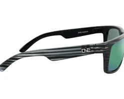 Optic Nerve ONE Timberline Sunglasses (Driftwood Grey) (Smoke Green Mirror Lens) (Polarized)