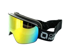 Optic Nerve South Paw Goggles (Matte Black) (Brown/Red Revo Cat 3)