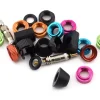 Orange Seal VersaValve Tubeless Valve Kit (Black/Multi-Color) (Pair) (32mm)