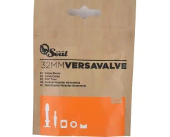 Orange Seal VersaValve Tubeless Valve Kit (Black/Multi-Color) (Pair) (32mm)