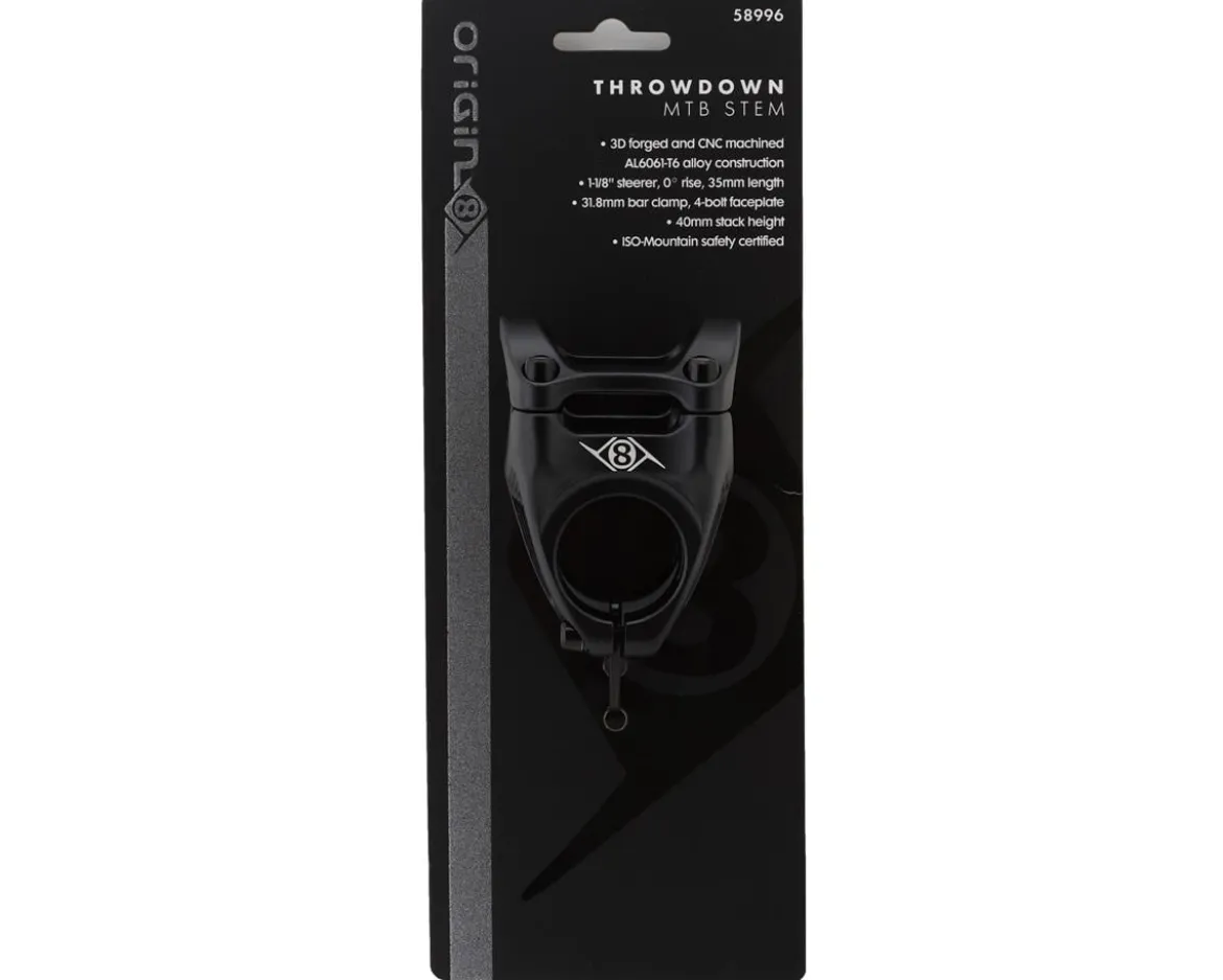 Origin8 Throwdown Stem (Matte Black) (31.8mm) (35mm) (0°)