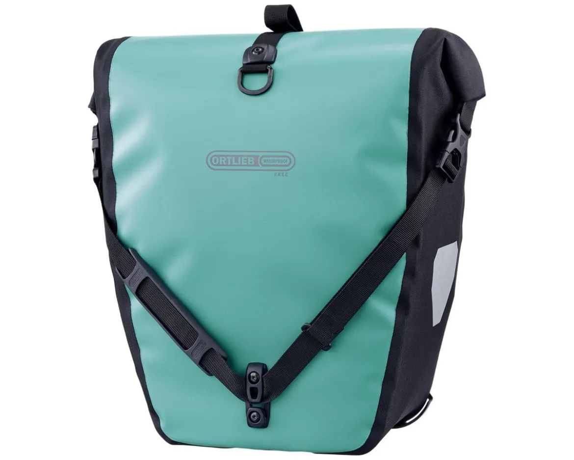 Ortlieb Back-Roller Free Pannier (Lagoon/Black) (Pair) (40L)