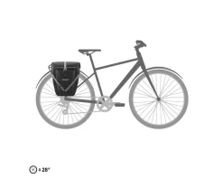 Ortlieb Back-Roller Plus Pannier (Black) (23L) (Single)