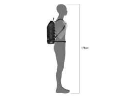 Ortlieb Commuter-Daypack Backpack (Black) (21L)