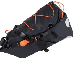 Ortlieb Seat-Pack Bikepacking Saddle Bag (Black) (11L)