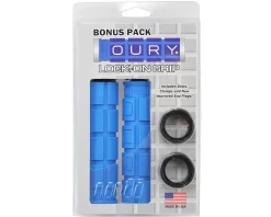 Oury Lock-On Mountain Grips (Blue) (Bonus Pack)
