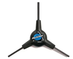 Park Tool AWS-7 3-Way Wrench (Black) (4mm/5mm/T25)