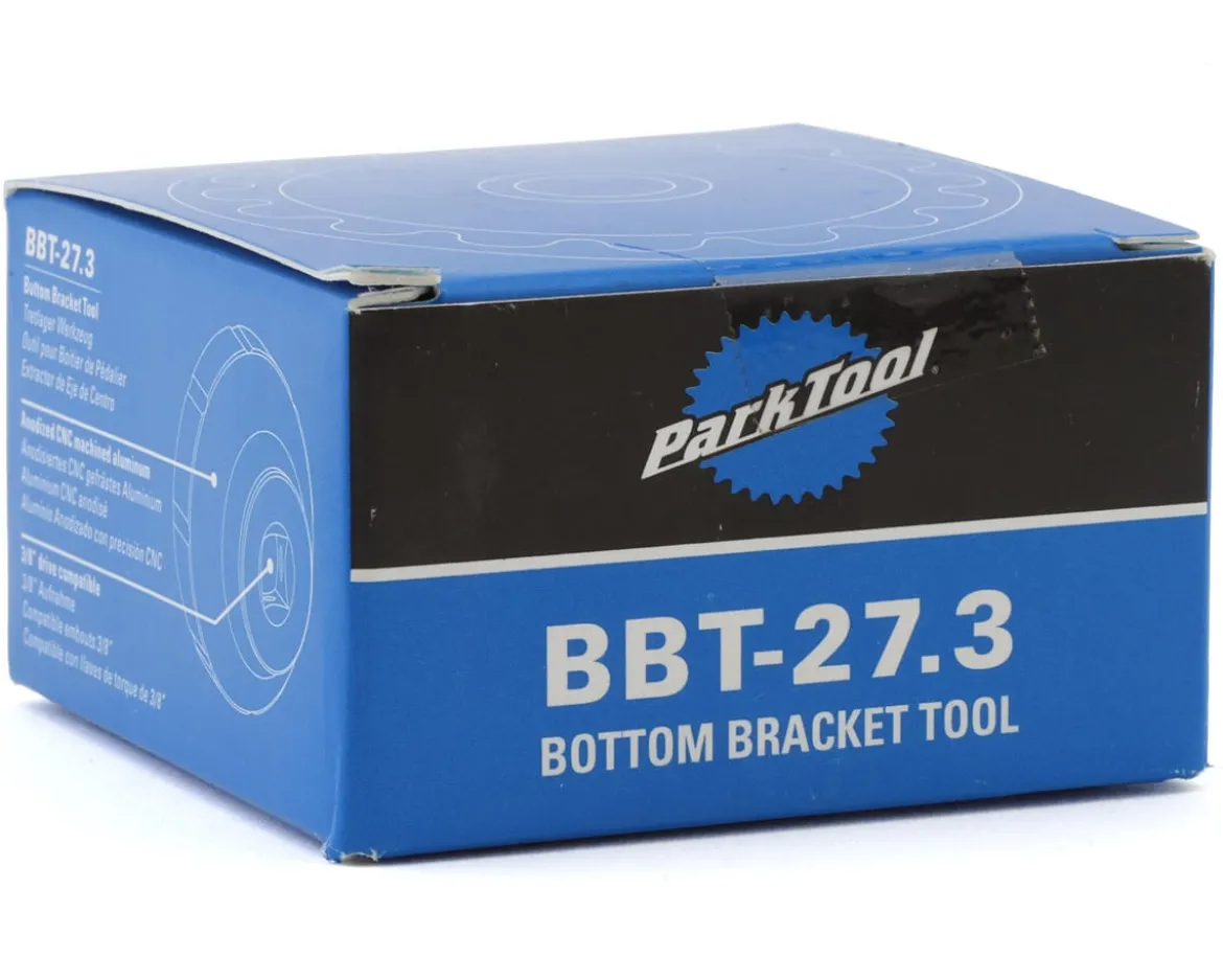 Park Tool BBT-27.3 Bottom Bracket Tool (Grey) (16-Notch)