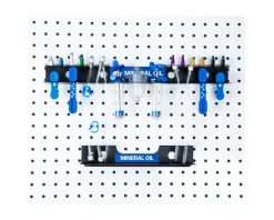 Park Tool JH-4 Wall-Mounted Bleed Kit Organizer