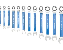 Park Tool MWR Ratcheting Metric Box Wrenches (Blue) (Complete Set)