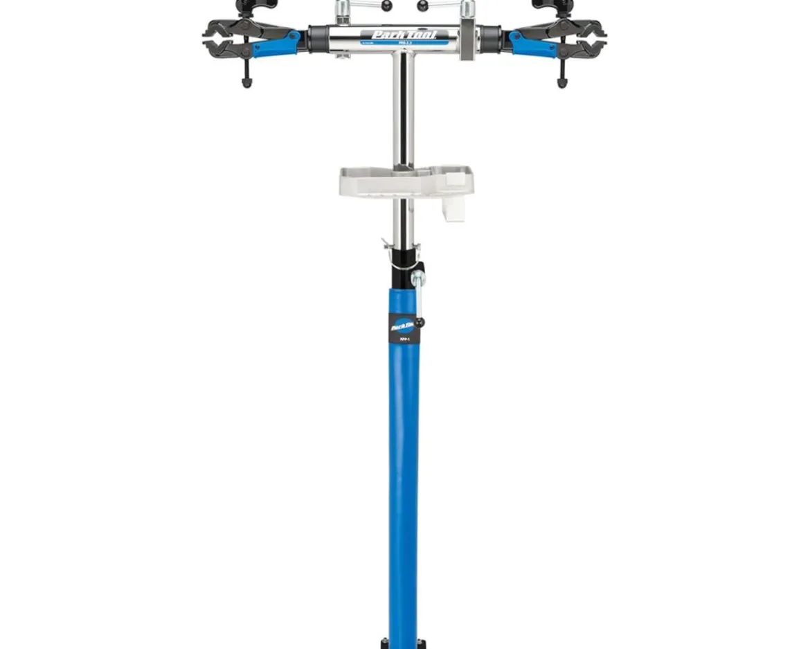 Park Tool PRS-2.3-2 Deluxe Double Arm Repair Stand (Blue/Silver) (w/100-3D Adjustable Clamps)
