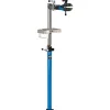 Park Tool PRS-3.3-2 Deluxe Single Arm Repair Stand (Silver/Blue) (w/ 100-3D Linkage Clamps)