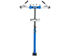Park Tool PRS-2.4-1 Professional Double Arm Repair Stand (Blue/Silver) (w/100-3C Adjustable Clamps)