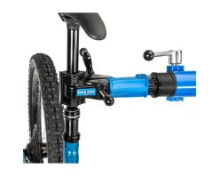 Park Tool PRS-2.4-2 Professional Double Arm Repair Stand (Blue/Silver) (w/100-3D Adjustable Clamps)