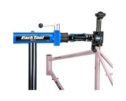 Park Tool PRS-2.4-2 Professional Double Arm Repair Stand (Blue/Silver) (w/100-3D Adjustable Clamps)