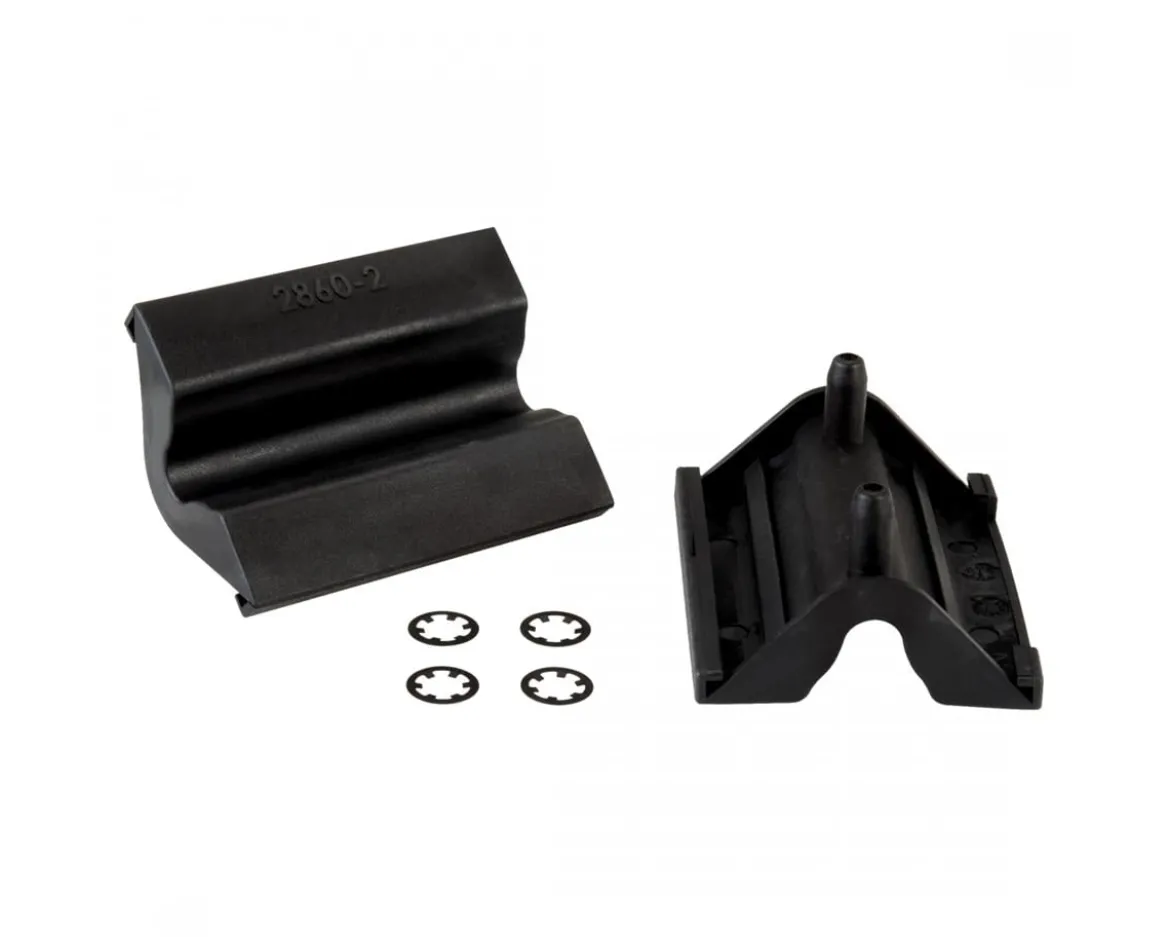 Park Tool Repair Stand Replacement Jaw Covers (Black) (Pair) (#2860)