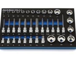 Park Tool SBS-3.2 Socket & Bit Set (37 Piece) (w/ Organization Tray)