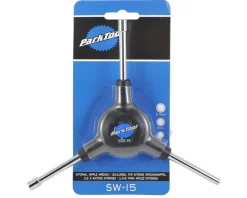 Park Tool SW-15C Three Way Internal Nipple Wrench